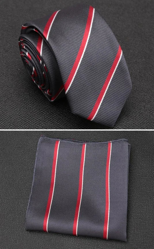 Tie and Pocket Squares Set