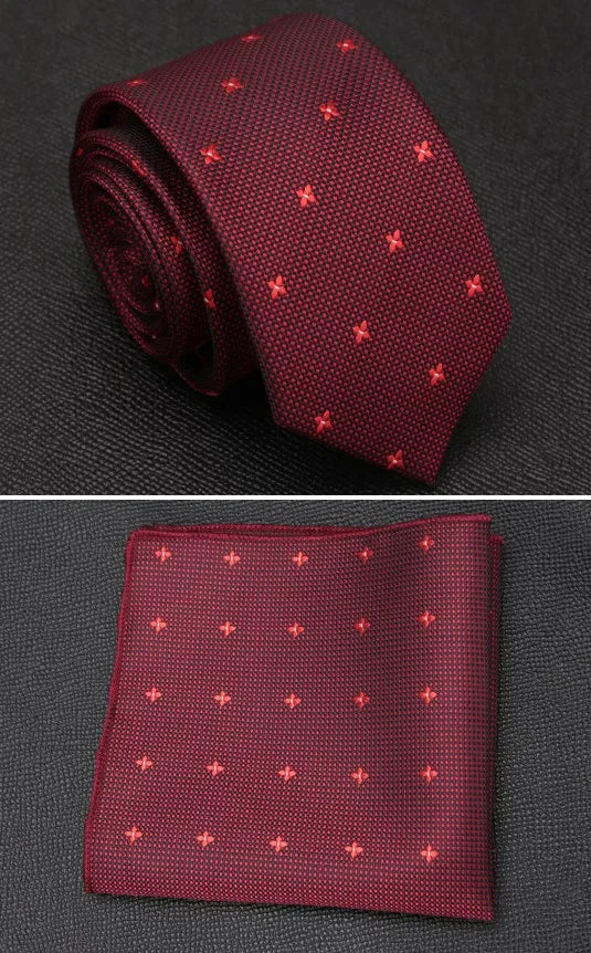 Tie and Pocket Squares Set