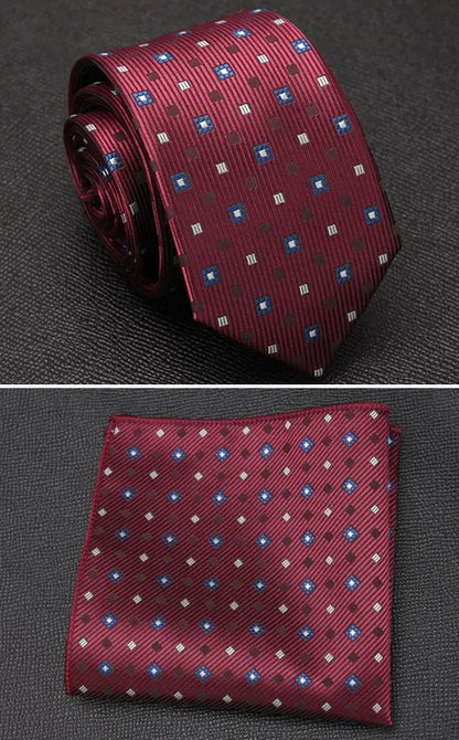 Tie and Pocket Squares Set