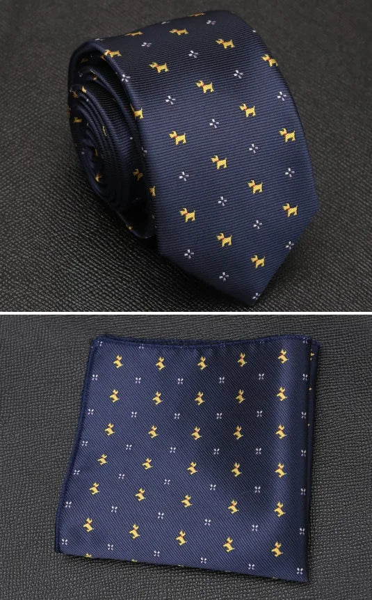 Tie and Pocket Squares Set