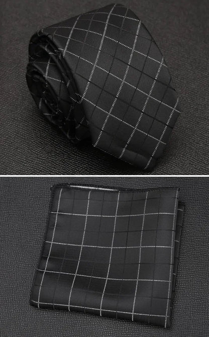 Tie and Pocket Squares Set