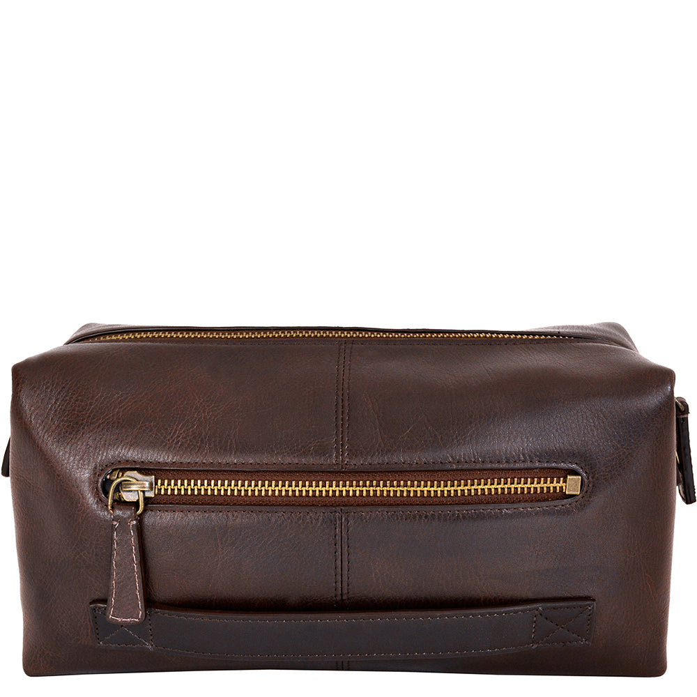 Leather Toiletry Bag