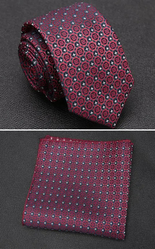 Tie and Pocket Squares Set